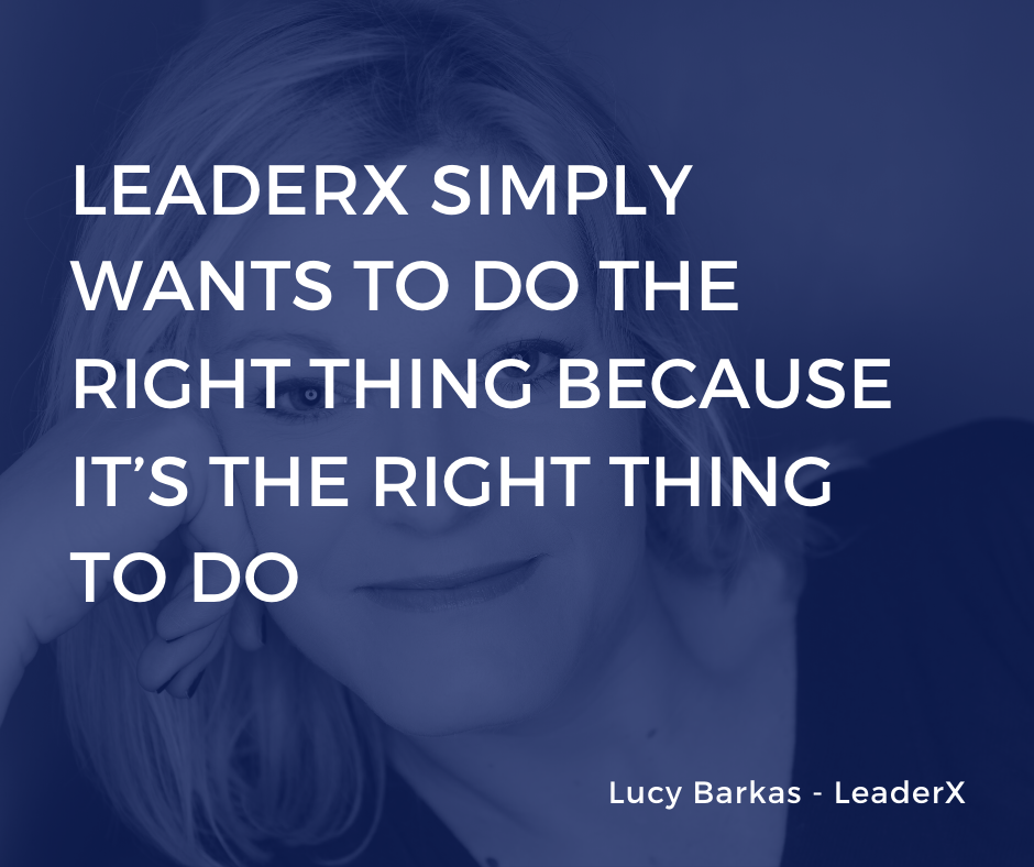 Right Thing Leaderx